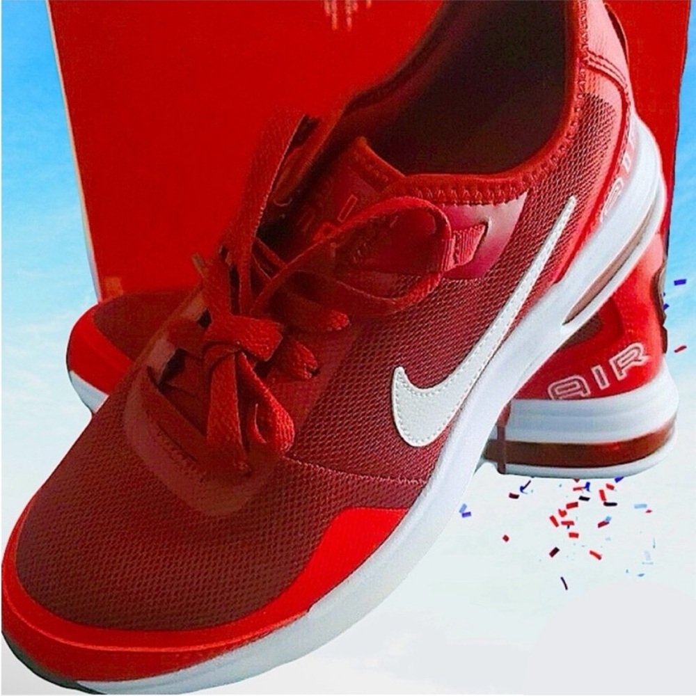 Nike Air Max LB (GS) in Team Red and White